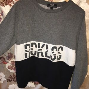 Y&R Black and Gray Pullover